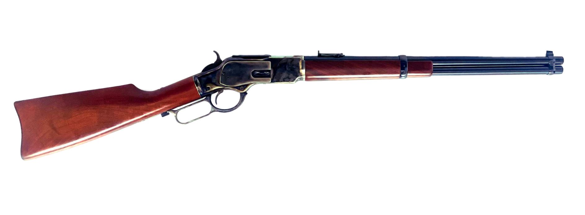 ty550102e670.jpg TAYLOR'S & COMPANY 1873 CARBINE 45LC BL/WD 19" - Image 1