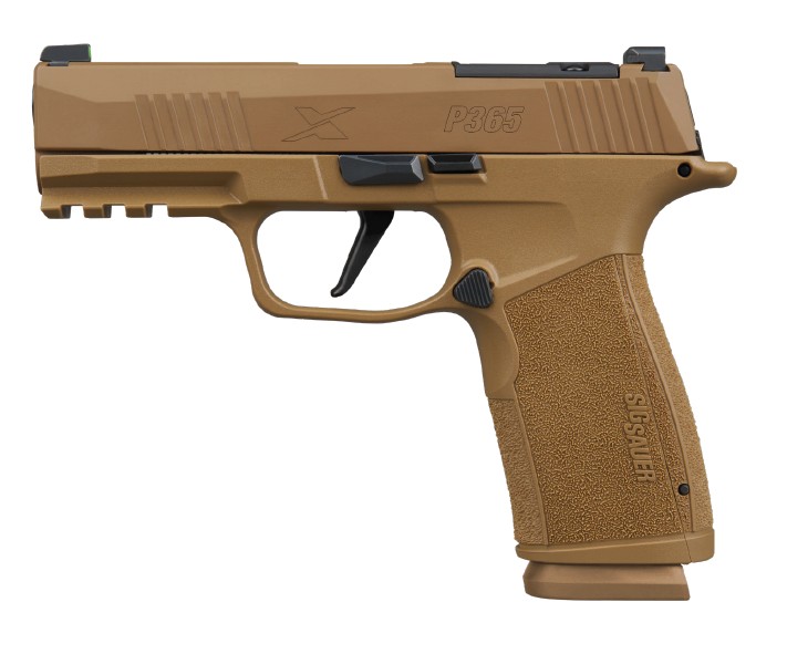 1030322-1.jpg SIG P365X MACRO 9MM 3.7" OR - XRAY3 (2)17RD POLYMER/COYOTE - Image 1