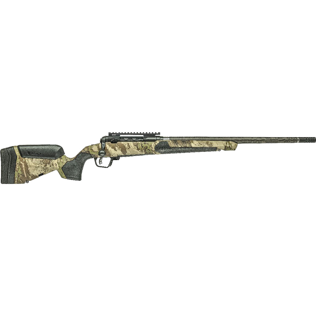1214226_1.jpg Savage 110 Ultralight Pro Woodland Rifle 6mm Creedmoor 20 in. Woodland Camo 3 rd. - Image 1