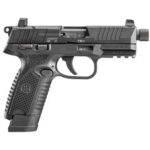 FN 502 Tactical Pistol 22 LR 4.6 in. Black w/Threaded Barrel 10/15 rd.
