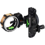 Axcel Driver Slider Sight CK w/Accustat II Scope Midnight Cerakote .019 Micro 3 Pin Picatinny