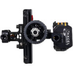 Axcel Driver Slider Sight CK w/Accustat II Scope Midnight Cerakote .019 Micro 3 Pin Picatinny - Image 2