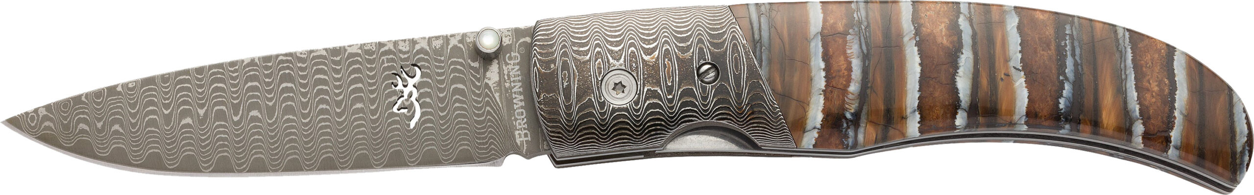 3220242.jpg BCU BRN DAMASCUS MAMMOTH TOOTH - Image 1
