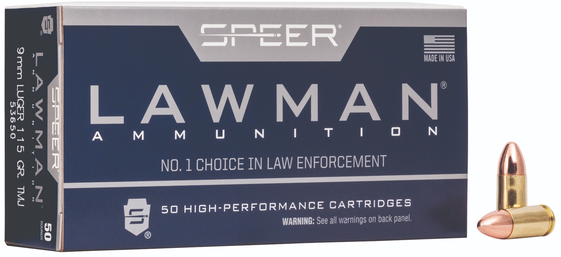 53650_1.jpg SPR 9MM 115GR LAW TMJRN 50RD - Image 1