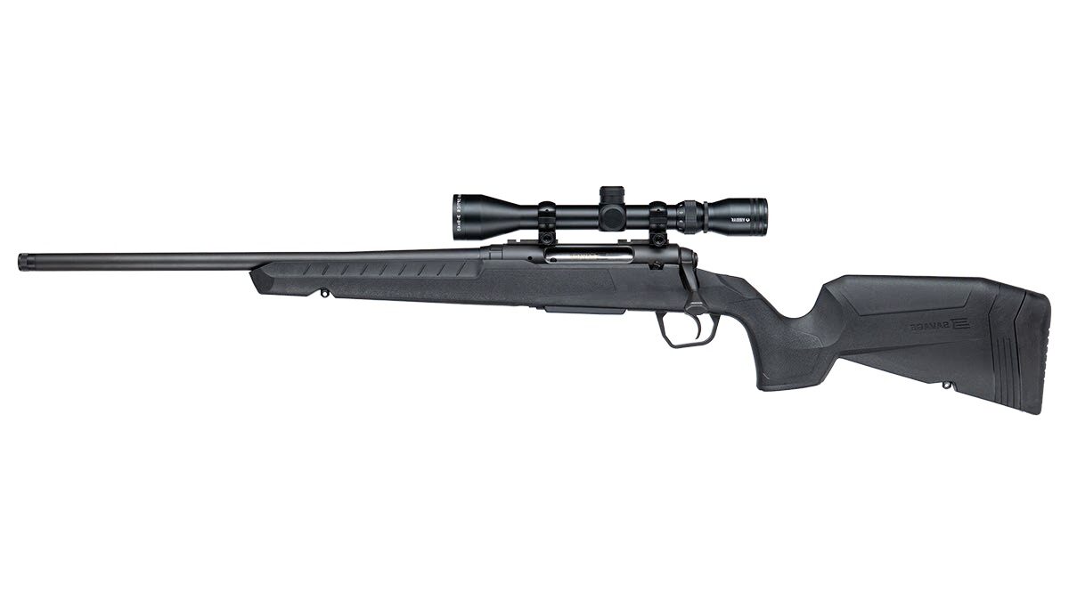 AxisXPLH.jpg SAVAGE ARMS AXIS 243WIN BL/SYN LH PKG TB - Image 1