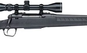 SAVAGE AXIS XP 6.5CM 20" - THREADED W/3-9X40 BLACK/BLACK