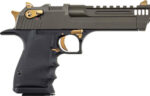 DESERT EAGLE L5 SERIES 50AE - 5" BLACK & GREEN CERAKOTE