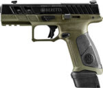 BERETTA APX A1 FS PORTED 9MM - 4.25" 17 & 21RD OD GREEN