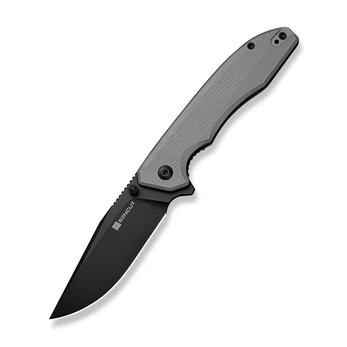 SN-S25056-1.png SEN SYLOR GRAY G10 3.4 CLIP PT