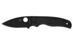 SPYDERCO SHAMAN LW 3.58" BLK PLAIN