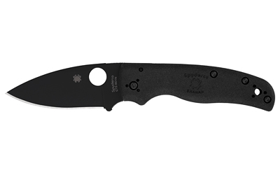 SPYC229PBBK_1.jpg SPYDERCO SHAMAN LW 3.58" BLK PLAIN - Image 1
