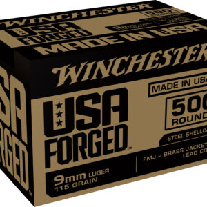 WIN 9MM 115GR FMJ STEEL 500RD