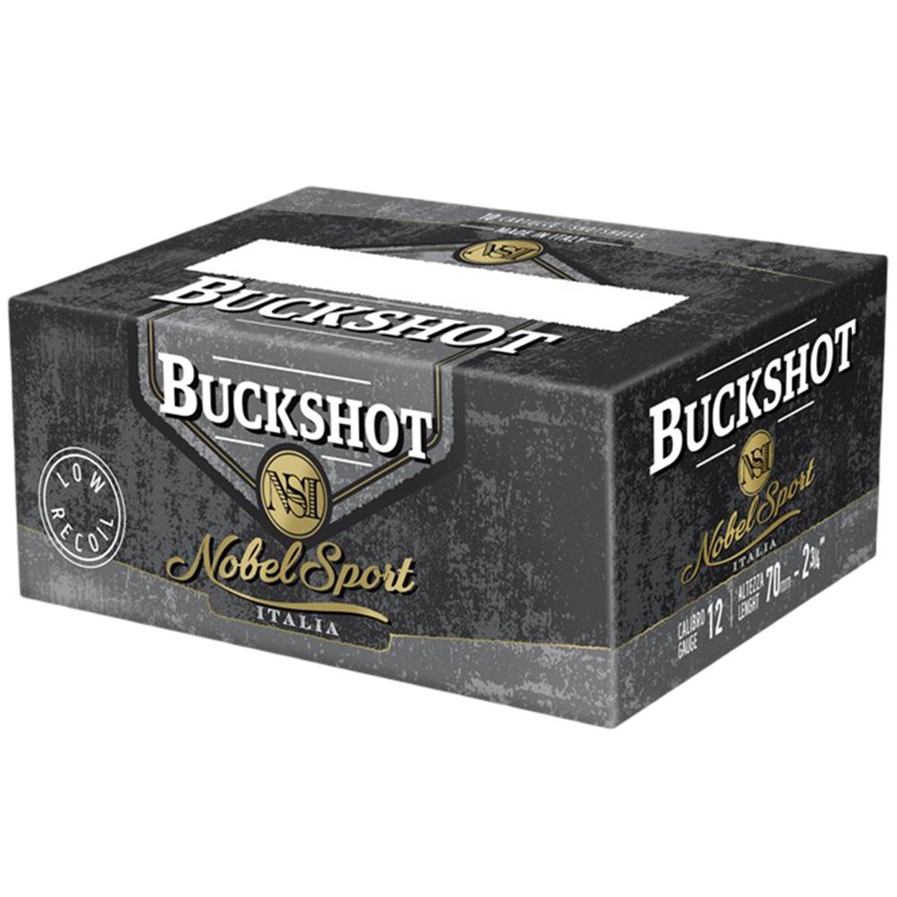 https3A2F2Fmedia.chattanoogashooting.com2Fimages2Fproduct2FEPANSLR1200BKC2FEPANSLR1200BK-1_1.jpg Noble Sport Buckshot Law Enforcement Shotshells 12ga 2-3/4" 9 pellet 1200 fps #00 250/ct (25-10/ct)