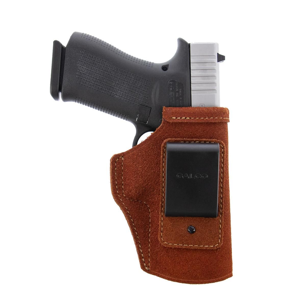 https3A2F2Fmedia.chattanoogashooting.com2Fimages2Fproduct2FGESTO652R2FGESTO-2_16_17_18_19.jpg Galco Stow-N-Go IWB Holster for S&W M&P Shield With or Without Red Dot Natural RH - Image 1