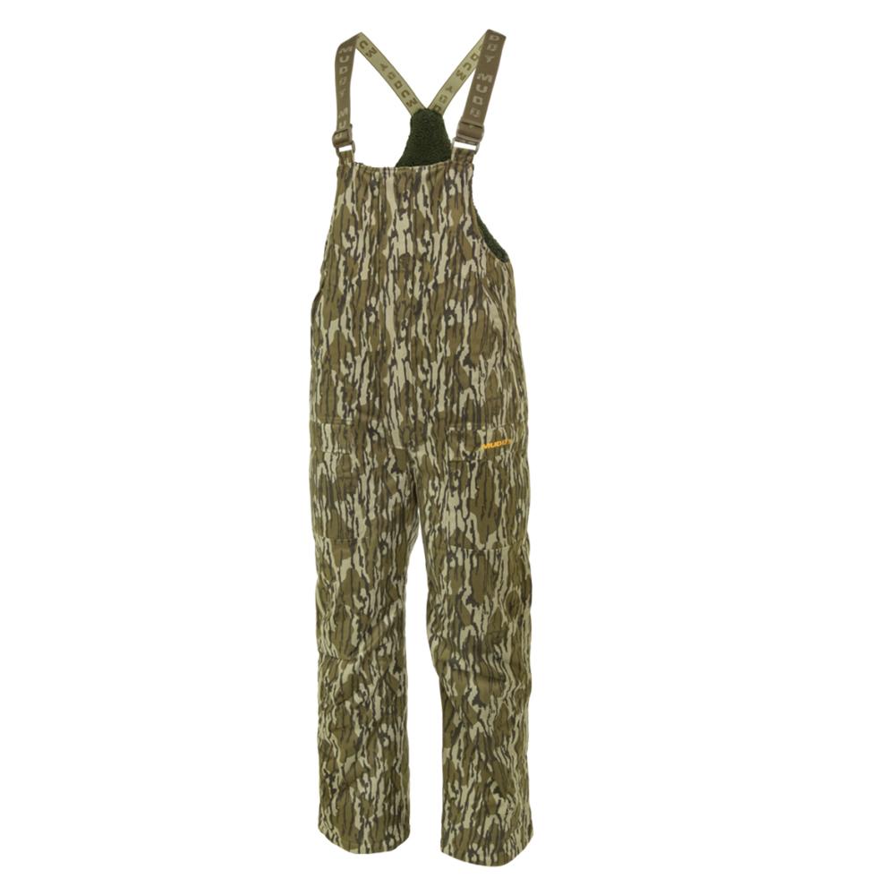 https3A2F2Fmedia.chattanoogashooting.com2Fimages2Fproduct2FGMMUDWTPSHBIBMOBL2FGMMUDWTPSHBIBMOB-1_2.jpg Muddy TRX Waterproof Sherpa Fleece Bib Overalls Mossy Oak Bottomland L - Image 1