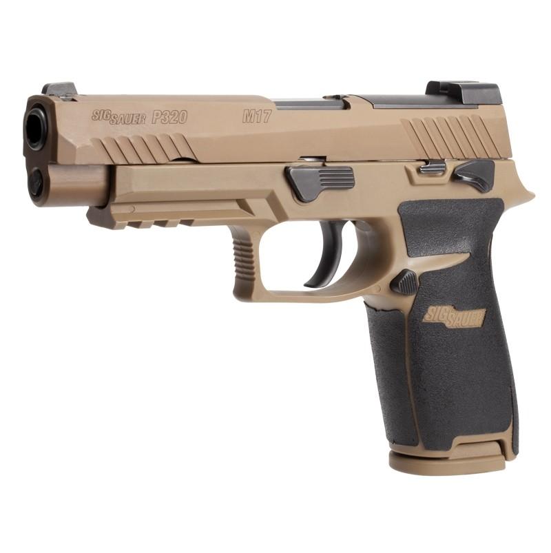https3A2F2Fmedia.chattanoogashooting.com2Fimages2Fproduct2FHA176302FHA17630.jpg Hogue Wrapter Rubber Adhesive Grip for P320 Full Size Models (Medium Grip Module) - Black - Image 1