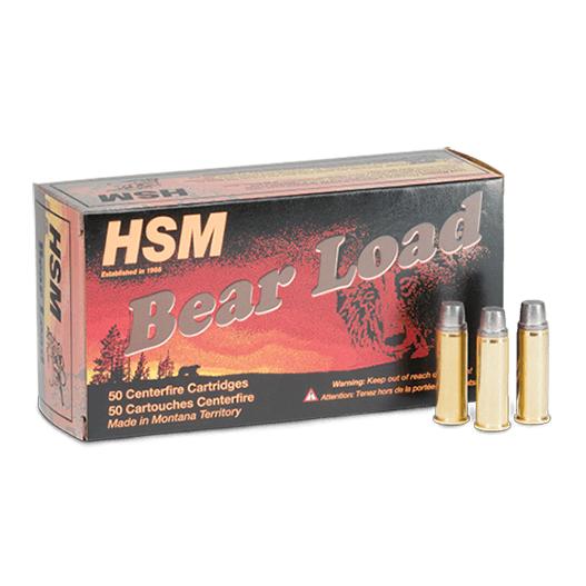 https3A2F2Fmedia.chattanoogashooting.com2Fimages2Fproduct2FHEHSM10MM8N202FHEHSM10MM8N20.jpg HSM Bear Load Handgun Ammunition 10mm Auto 200gr FMJ 1093 fps 20/ct - Image 1