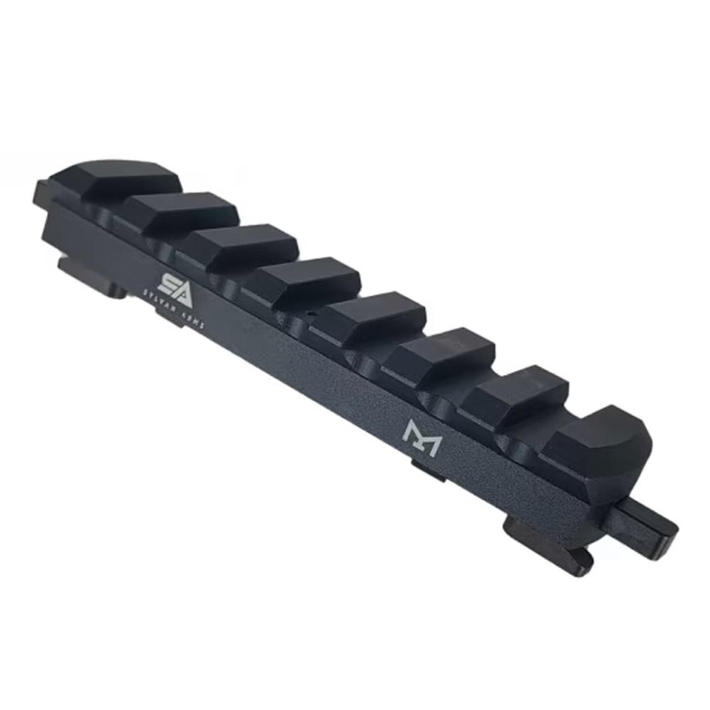 https3A2F2Fmedia.chattanoogashooting.com2Fimages2Fproduct2FIQQDR3002FIQQDR300.jpg Sylvan Arms QD Picatinny Rail Mount 7 Slot Extended - Image 1