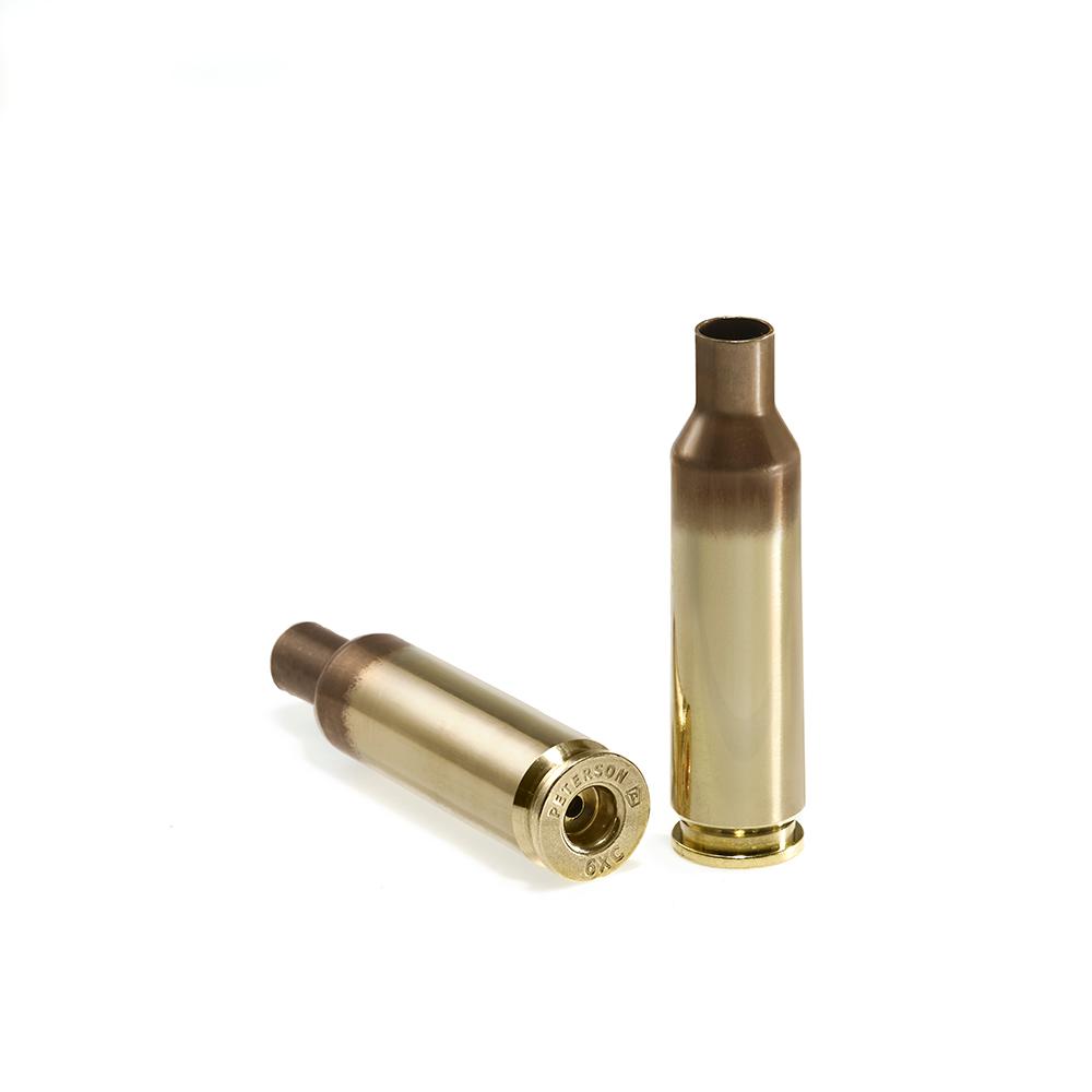 https3A2F2Fmedia.chattanoogashooting.com2Fimages2Fproduct2FPQ40041R2FPQ40041R1.jpg Peterson LRP(Large Rifle Primer) Unprimed Brass 6XC - 50/ct - Image 1