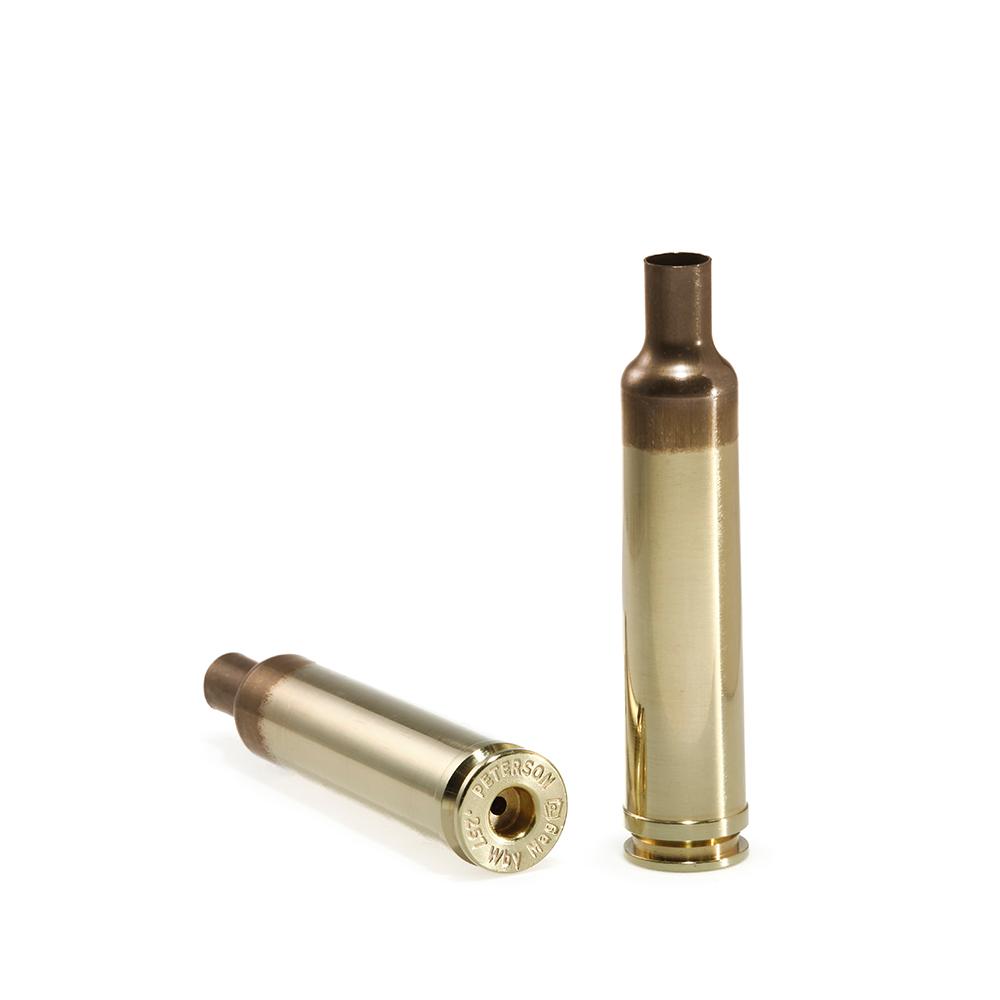 https3A2F2Fmedia.chattanoogashooting.com2Fimages2Fproduct2FPQ40063R2FPQ40063R1.jpg Peterson Unprimed Rifle Brass 257 Weatherby - 50/ct - Image 1