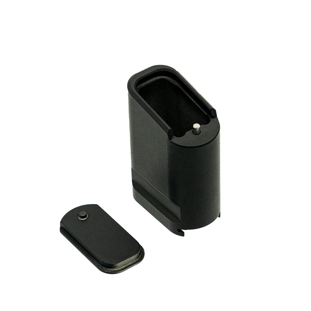 https3A2F2Fmedia.chattanoogashooting.com2Fimages2Fproduct2FQSSAS15ME10BLK2FQSSAS15ME10BLK-1.jpg Shield Arms S15 Magazine Extension Black +10/rd - Image 1