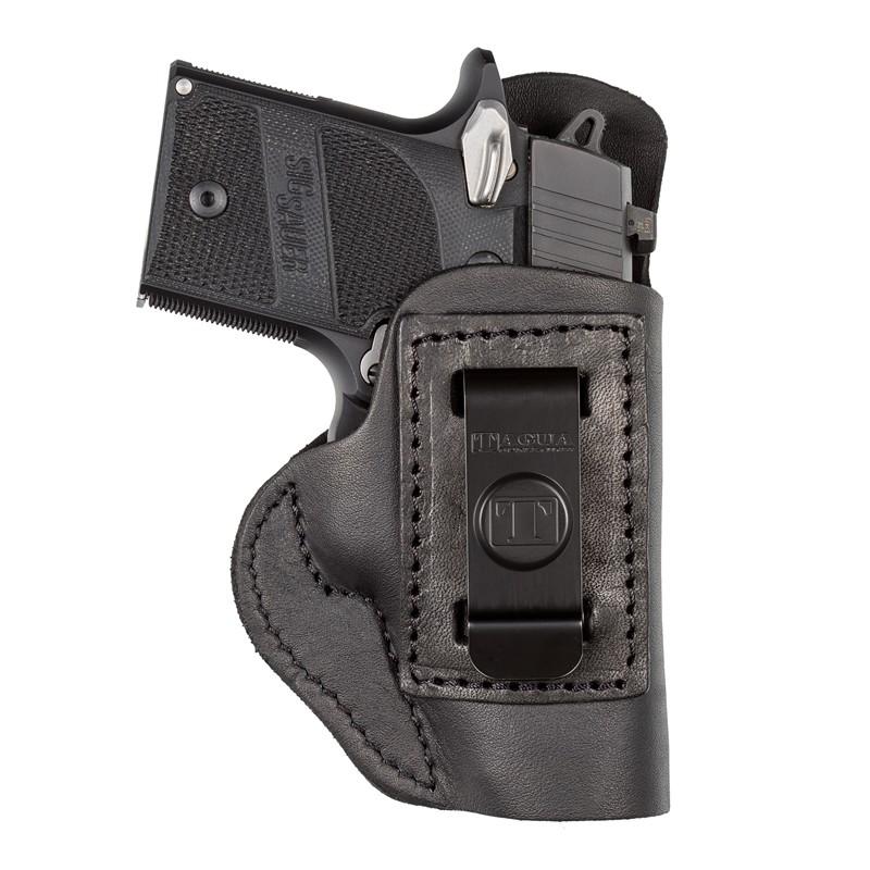 https3A2F2Fmedia.chattanoogashooting.com2Fimages2Fproduct2FTYSOFT3102FTYSOFT310.jpg Tagua Gunleather Super Soft IWB Holster Fits Glock 19/23/32 Black RH - Image 1