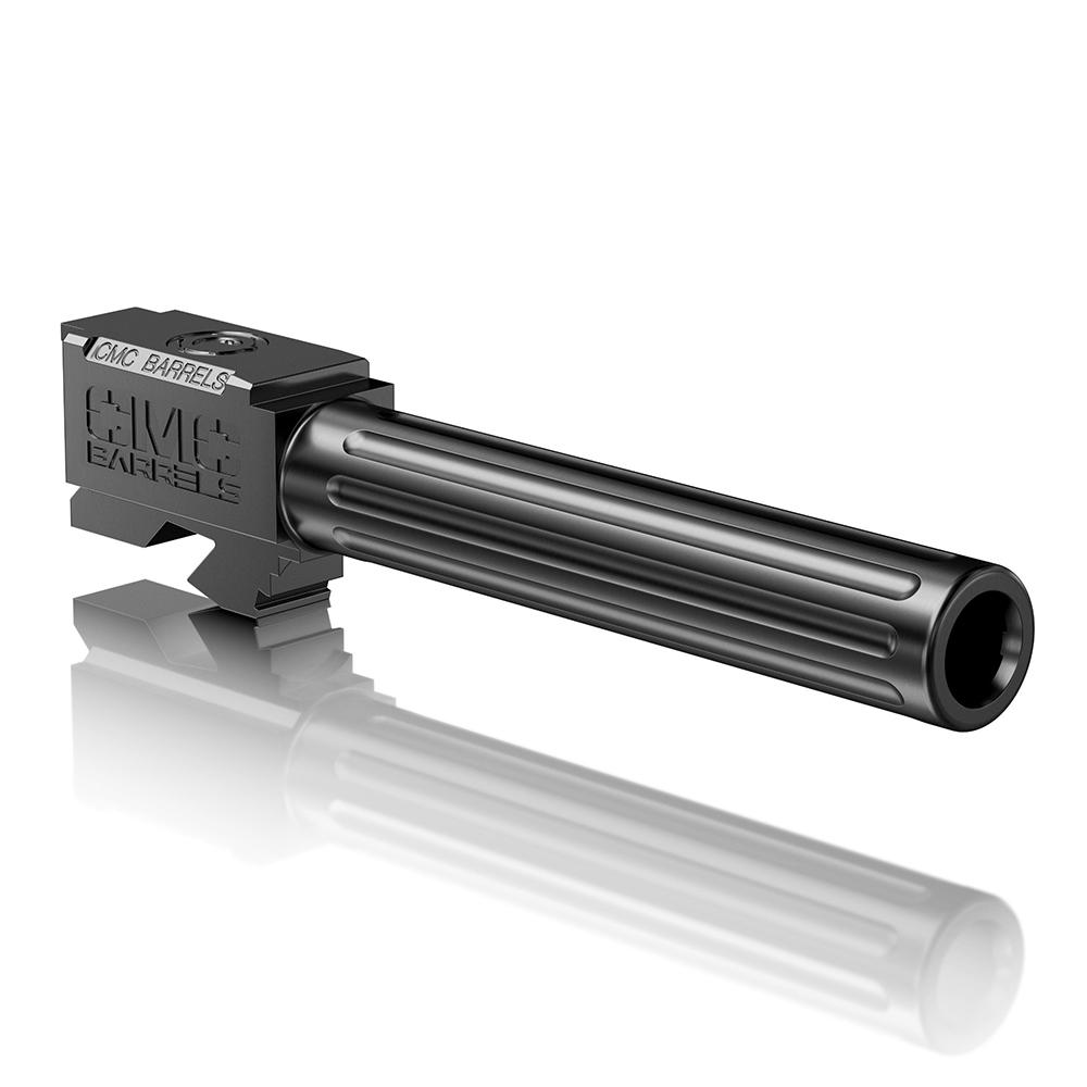 https3A2F2Fmedia.chattanoogashooting.com2Fimages2Fproduct2FUT755122FUT75512-1.jpg CMC Triggers Match Precision Handgun Barrel for Glock 17 Non Threaded Black - Image 1