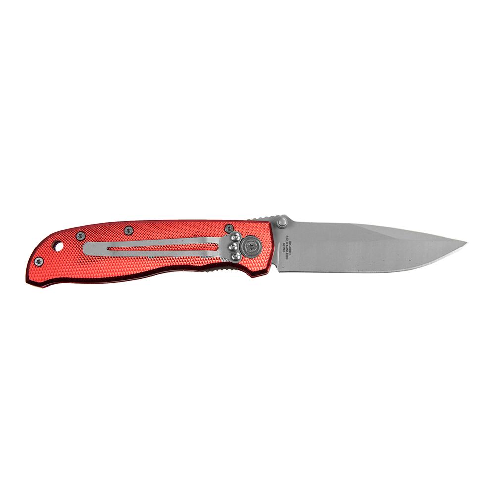 https3A2F2Fmedia.chattanoogashooting.com2Fimages2Fproduct2FVKSK80RD2FVKSK80RD-1.jpg Sarge Knives Red Diamond Folding Knife 3-1/4" Drop Point Blade Red - Image 1