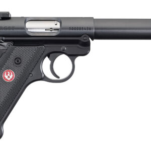 RUGER MARK IV TARGET 22LR 5.5" BULL BBL, BLK 2-10RD CA COMPLIANT