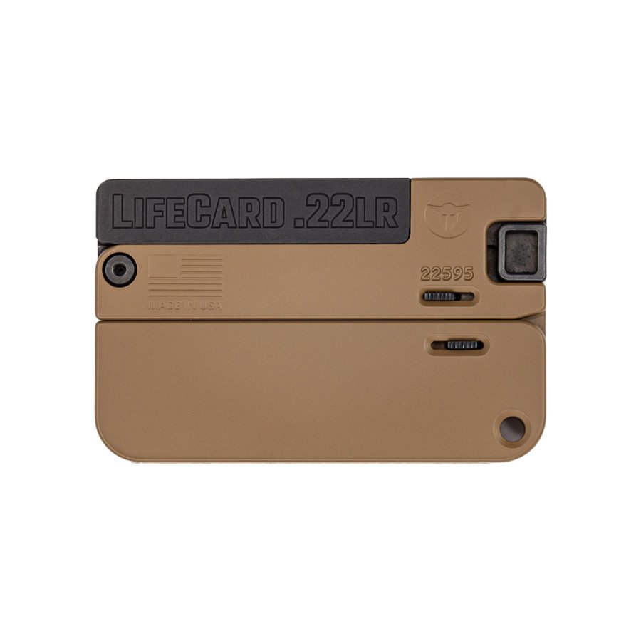 lc1bbnaaff.jpg TRAILBLAZER FIREARMS LIFECARD POLY 22LR BLK/BROWN # - Image 1
