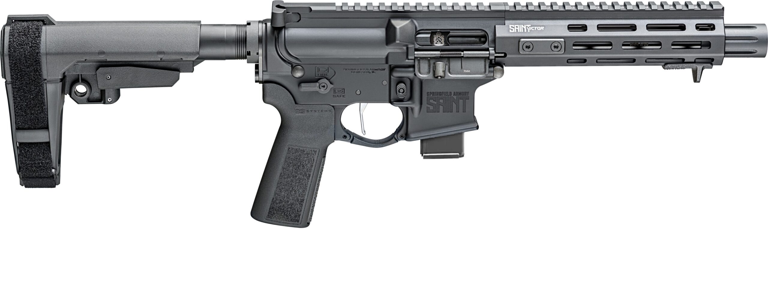 stv98509b1043.jpg SPRINGFIELD ARMORY SAINT VICTOR PISTOL 9MM 8.5"LC - Image 1