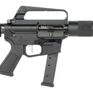 DPMS KITTY KAT G9 9MM PISTOL 8" A1 SLICK SIDE TUBE, CAR BRACE 1-33RD GLOCK MAG