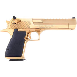Magnum Research Desert Eagle Mark XIX Pistol 50 AE 6 in. Gold Zirconium Nitride w/BLK CTL 7 rd.