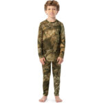 Indera Youth Camo Thermal Baselayer Set Realtree APX Small - Image 2