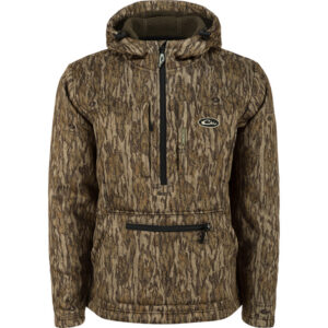 Drake BMF Ultimate Wader 1/4 Zip Hoodie MO OG Shadowgrass Large