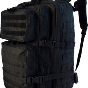 RED ROCK LARGE ASSAULT PACK - BLACK W/ WEBBING