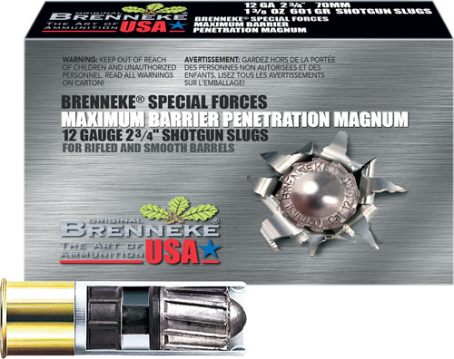 BRENNEKE USA 12GA 2.75" - 1-3/8OZ SLUG 5RD 20BX/CS