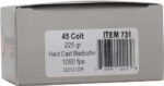 UNDERWOOD 45 LC 225GR  HARD - CAST WADCUTTER 20RD 10BX/CS