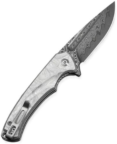 C24040DS1.jpg CIVIVI KNIFE VOIDFLARE 2.92" - G10 ALUMINUM FOIL DAMASCUS