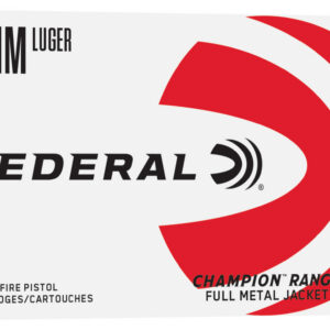 FDR 9MM 115GR RANGE FMJ 50RD