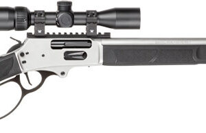 S&W 1854 LARGE LOOP 45-70 GOVT - SCOPED 20" STAINLESS SYNTHETIC