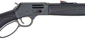 HENRY H12 X MODEL LEVER 357/38 - 17.4" TB BLUED BLACK SYN.