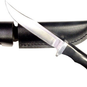 RUKO FIXED BLADE HUNTING KNIFE - 3.78" ABS HANDLE CLAMSHELL