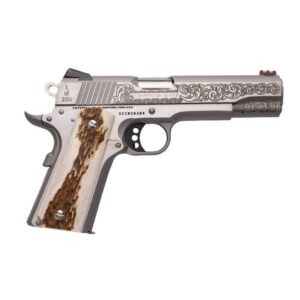 Colt Government Custom Engraved Competition Handgun .45 Auto 7rd Magazine 5" Barrel Stainless