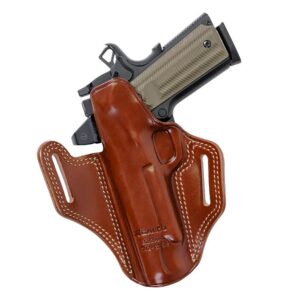 Galco Combat Master 2.0 Belt Holster for 5" 1911 With or Without Red Dot Tan RH
