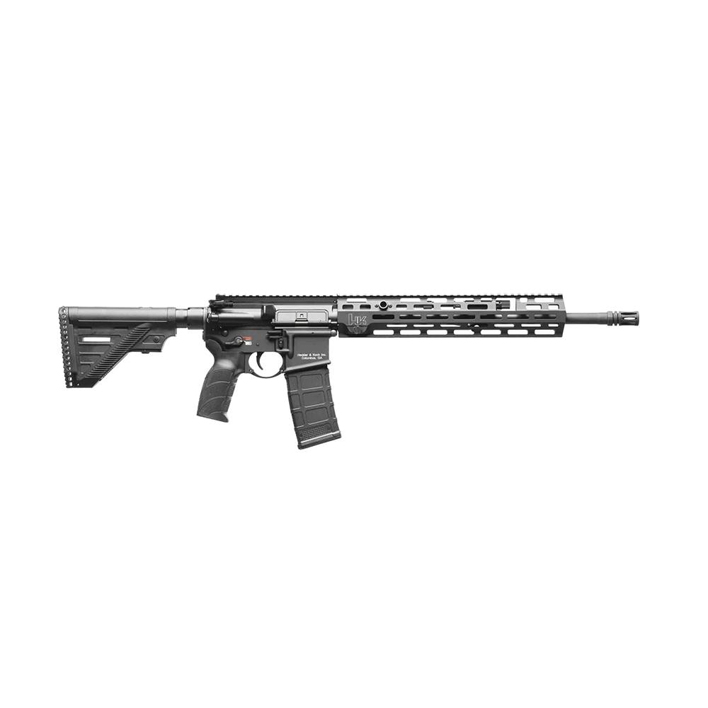 https3A2F2Fmedia.chattanoogashooting.com2Fimages2Fproduct2FHZ810008272FHZ810008302.jpg H&K MR556 A4 Rifle 5.56mm 30rd Magazine 16.5" Barrel Black - Image 1