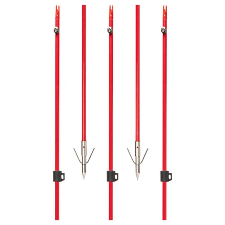 Cajun Bowfishing Fiberglass Arrow with Piranha Long Barb XT