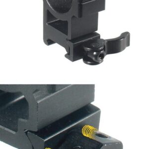 Leapers UTG 2-Piece Max Strength LE Grade Picatinny Rings - 22mm Width 30mm -  High