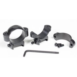 Leupold 2-Piece LRW Cross-Slot Steel Scope Rings 30mm Medium - Matte