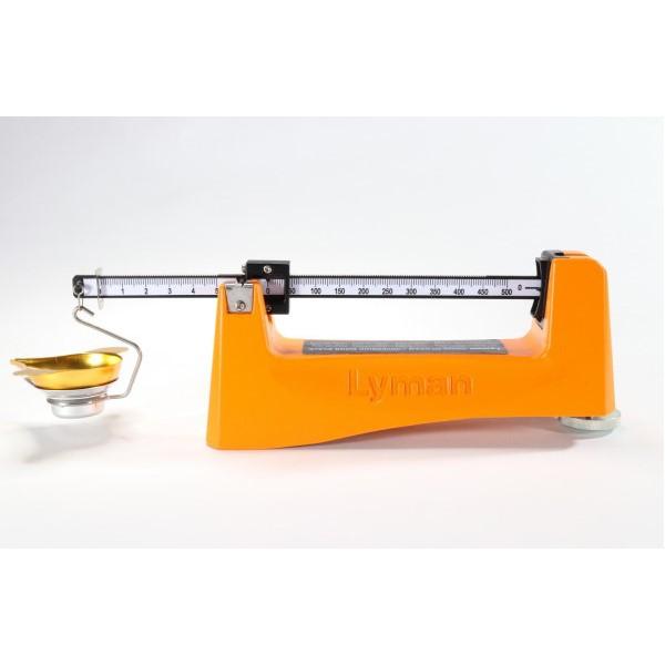 https3A2F2Fmedia.chattanoogashooting.com2Fimages2Fproduct2FLY77522252FLY7752225_1.jpg Lyman Brass-Smith 500 Metal Reloading Scale - Image 1